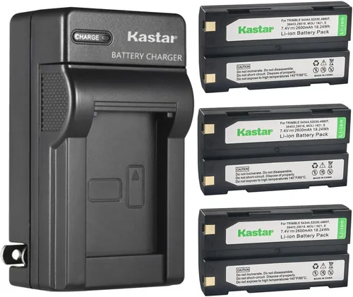 Vista 6 de Kastar Reemplazo del cargador de batería de pared de CA Ei-D-Li1 para Trimble 29518 38403 46607 52030 52030 54344, transmisor GPS Trimble 5700