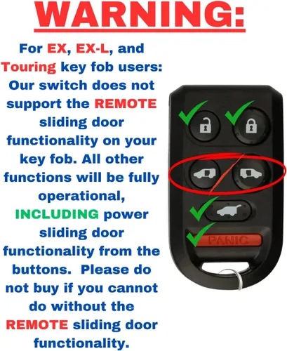 Vista 2 de Honda botonera de levantavidrios principal para Odyssey del 2005 al 2010