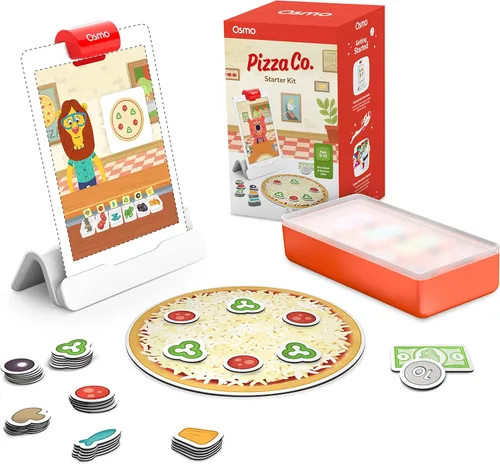Vista 8 de Osmo - Juego Pizza Co. - Edades 5-12 - Habilidades de comunicación y matemáticas empresariales - Para iPad y tableta Fire (se requiere base)