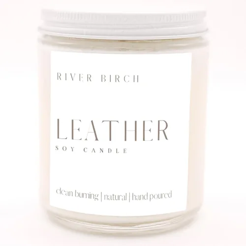 Vista 84 de River Birch Candles - Vela perfumada de menta y pomelo, velas de soja de primera calidad, totalmente naturales, no tóxicas, 16 onzas, 90 horas