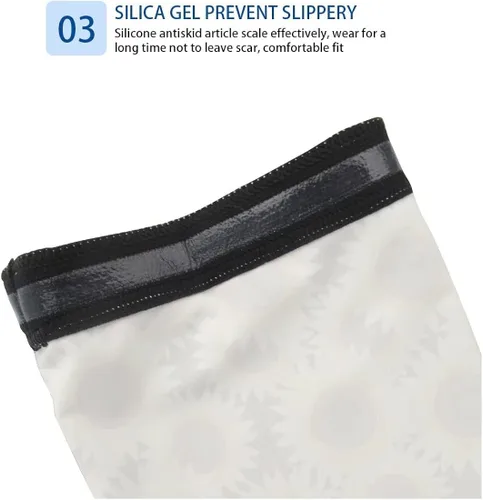 Vista 8 de FOR U DESIGNS 2 pares de mangas deportivas para mujeres y hombres mangas de compresión refrescantes para brazos