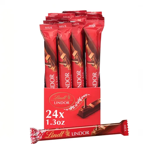 Vista 53 de Lindt Lindor - Trufas de chocolate extra oscuro 60 %, caramelo de chocolate negro con centro de trufa suave y derretida, ideal para regalar, 5.1