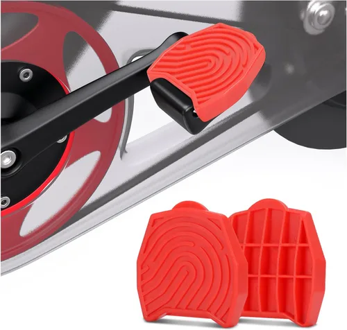 Vista 9 de Ride with Sneakers - Pedal Converters Compatible with Peloton Bike&Bike+,Replacement Bike Pedals for Regular Shoe,Flat Platform Clipless Pedal