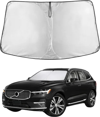 Vista 258 de Parasol para parabrisas para Rivian R1S 2022-2024 2025 compatible con EcoNour material de poliéster 240T, visera solar para coches, reflector que