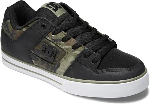 Vista 22 de DC Pureskateshoe - Zapatos de skate para hombre Negro/Negro/Blanco