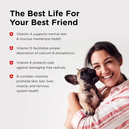 Vista 4 de Masticables multi-vitamínicos para perros Nutri-Vet, Perro