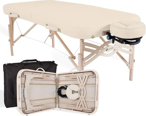 Vista 9 de EARTHLITE Paquete de Mesa de Masaje Portátil Premium SPIRIT - Comodidad a Nivel de Spa, Acolchado de Lujo incl. Soporte Flex-Rest para Cara