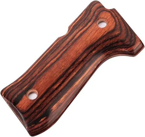 Vista 5 de Cool Hand Empuñaduras para Beretta 92 FS, 92/96 Full Size, m9, 92a1, 92 INOX, madera altamente pulida, tornillos dorados incluidos, 1/4 pulgadas