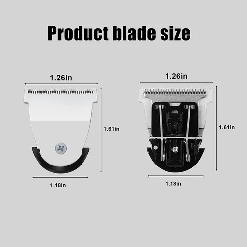 Cuchillas de repuesto para cortapelos desmontables profesionales #2111, compatible con recortadores Wahl Mag 8841/8143/8700, se adapta a peluqueros