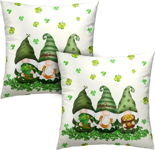 Vista 20 de Juego de 2 fundas de almohada con diseño de rayas de cebra de 18 x 18 pulgadas, fundas de almohada cuadradas decorativas en blanco y negro, fundas