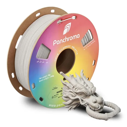 Vista 83 de Polymaker Panchroma - Filamento de ácido poliláctico mate, color negro carbón, 1/16 de pulgada (1.75 mm), 1 kg (2.2 libras), anteriormente Polyterra