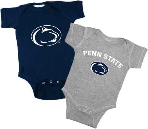 Vista 36 de Two Feet Ahead Paquete de 2 mamelucos para bebé, recién nacidos, tallas con licencia 0-3M, 6M, 12M, 18M