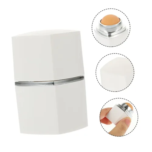 Vista 9 de FRCOLOR Rodillo volcánico absorbente de aceite, herramienta reutilizable para el cuidado de la piel facial para el control portátil de masaje