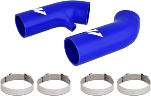 Vista 2 de Mishimoto MMHOSE-370Z-09AIBL Kit de manguera de entrada de aire Compatible con Nissan 370Z 2009+ Azul