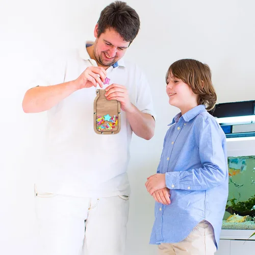 Vista 6 de Treela Tabla de recompensas de dulces para niños pequeños, tarro de masón, entrenamiento para niños pequeños, tabla de comportamiento positivo