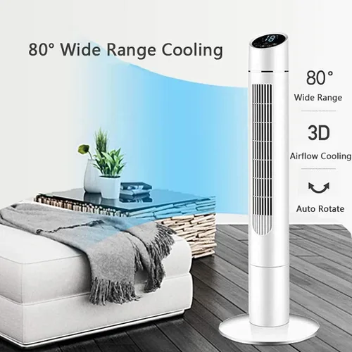 Vista 4 de Air Cooler for Home Office Evaporative Coolers Portable Air Cooler 41 Inch Quiet Oscillating Tower Fan with Remote Control 3 Speed Setting 8 Hour