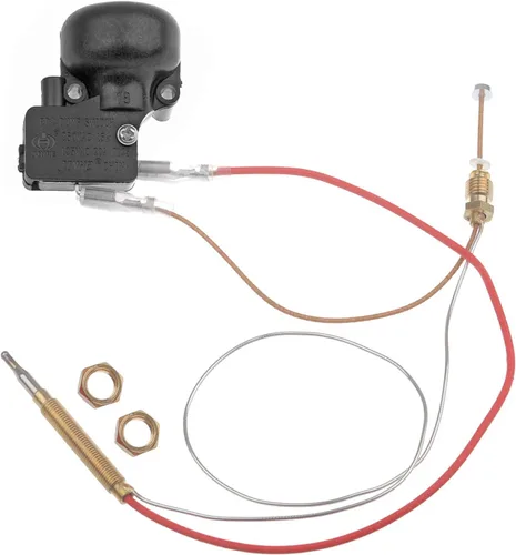Sensor de termopar para calentador de patio al aire libre e interruptor de punta, con tuercas de conexión de extremo M8 x 1, rosca de cabeza de