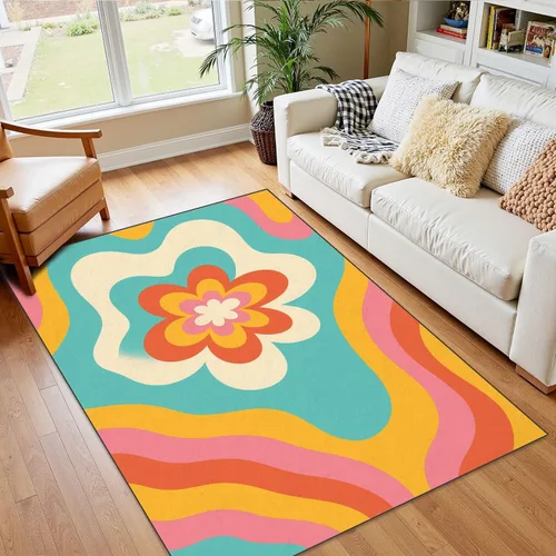 Vista 8 de 32"x 48" Bathroom Rugs Washable Rug Entryway Rug Baby Blue Gingham Plaid Seamless Buffalo Check Surface Area Rugs Door Mat Welcome Mat Kitchen Mats