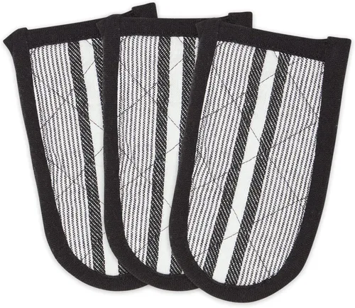 Vista 8 de DII Double Strip Chef - Colección de cocina y horneado, juego de asas de sartén, 6 x 3, aguamarina, 3 piezas