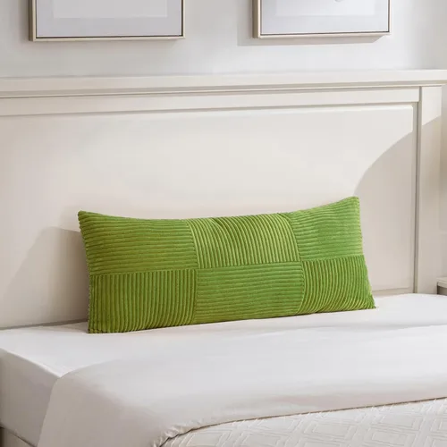 Vista 126 de Fancy Homi Fundas de almohada decorativas lumbares de color amarillo mostaza de 12 x 20 pulgadas para sala de estar, sofá cama, estilo rústico