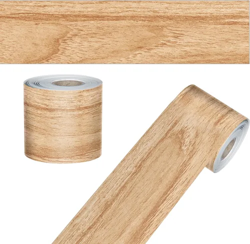 Vista 16 de Carson Dellosa Kind Vibes - 65 pies de bordes para tablón de anuncios de arcoíris, 1 rollo de ribete bohemio para pizarra rodante, corcho