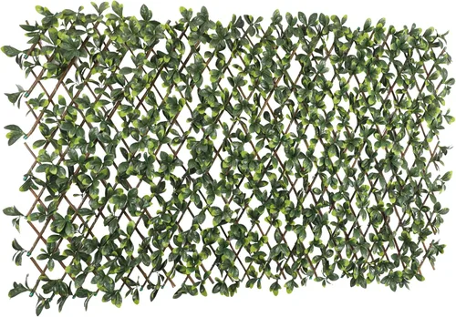 Vista 17 de Windscreen4less 2 piezas de hojas de hiedra artificiales expandibles para valla de privacidad para exteriores, interiores, patio, balcón
