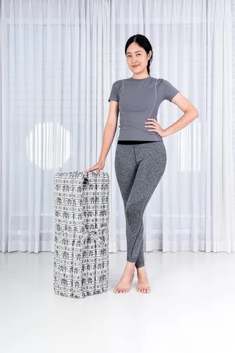 Vista 237 de Leewadee colchón tailandés enrollable para cama de invitados, tapete de yoga, para masaje tailandés, ecológico, orgánico y natural.