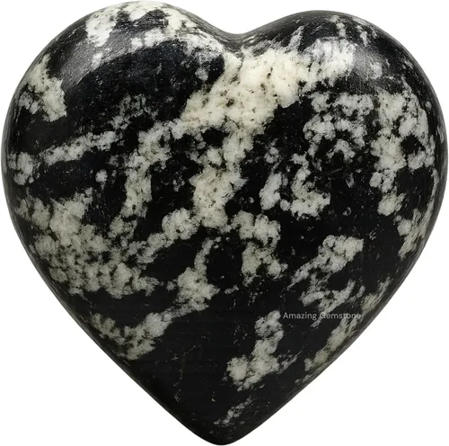 Vista 93 de Amazing Gemstone Piedra de Palma de Corazón de Cristal de Chakra - Piedra de Masaje de Bolsillo para Preocupación para Equilibrio Natural de Chakras
