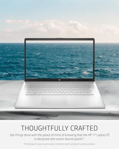 Vista 7 de HP 17 PC portátil, Intel Core i5-1135G7 de 11ª generación, 8 GB de RAM, 512 GB de almacenamiento, pantalla IPS Full HD de 17.3 pulgadas, Windows 10