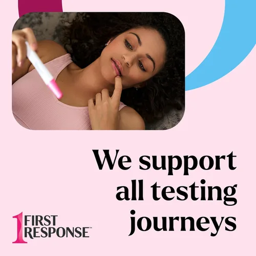 Vista 9 de FIRST RESPONSE Comfort Check - Prueba de embarazo, 8 unidades, rosa y blanco