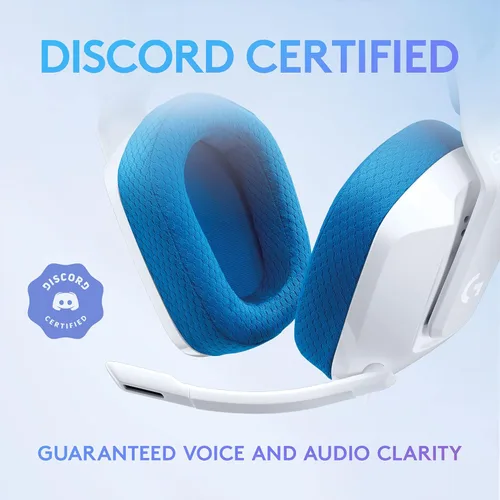 Vista 9 de Logitech G335 - Auriculares con cable para videojuegos, micrófono abatible, conector de audio de 3.5 mm, almohadillas de espuma viscoelástica
