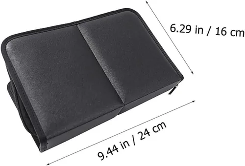 Vista 2 de VICASKY Slot Multipurpose Makeup Brush Holder Organizer Pouch Large Capacity Cosmetic Brush Case Travel Friendly Easy Access Cosmetic Storage for