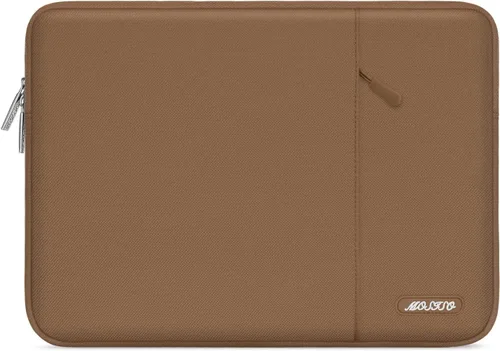 Vista 60 de MOSISO Funda vertical de poliéster con bolsillo para laptop de 15 pulgadas, para computadora MacBook Air 15 M4 A3241, M3 A3114 y M2 A2941 de 2025