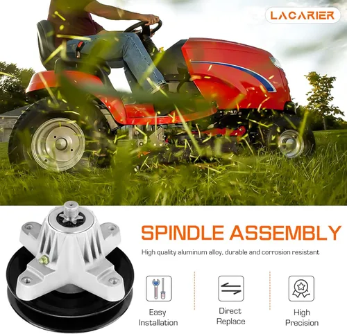 Vista 5 de Kit de reconstrucción de plataforma de cortacésped de 50 pulgadas para modelos Cub Cadet MTD LTX1050KH LTX1050VT SLTX1050, 3 husillos 618-05016