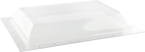 RecPro Cúpula exterior para tragaluz RV | Claraboya exterior universal de 14 x 22 pulgadas (transparente)