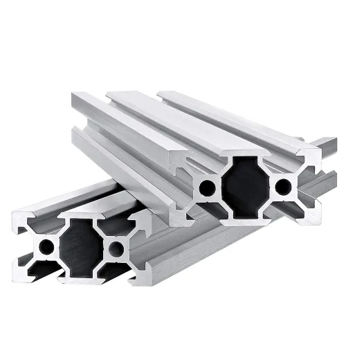 Vista 7 de 2 piezas de 150mm de extrusión de aluminio 2040, riel lineal anodizado con ranura en V, estándar europeo, para piezas de impresora 3D y CNC DIY