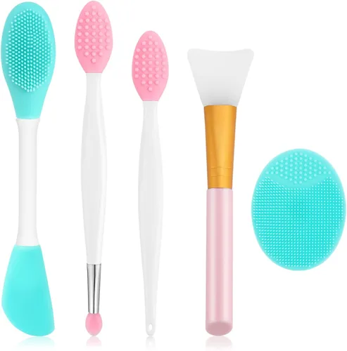 Vista 10 de Yokilly Kit de limpieza facial de silicona: Herramienta para el cuidado de Kit de 6 piezas