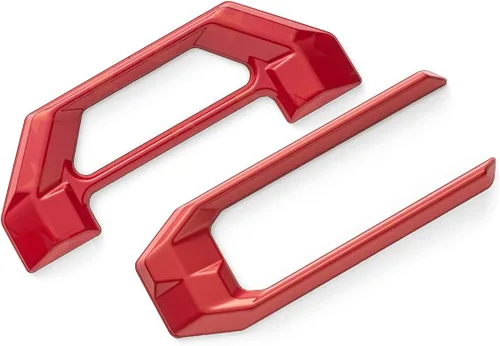 Vista 9 de EyeCatcher Pro Series - Letras insertas para portón trasero compatibles con Tacoma 2016-2023 (bandera americana BLKCHRMBLK)