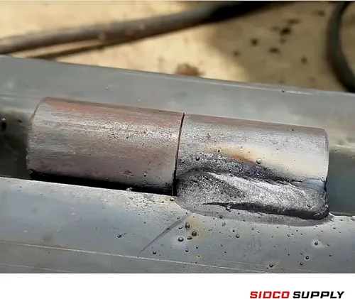 Vista 5 de 4 bisagras de barril soldables de 3 pulgadas - 3 pulgadas x ¾ pulgadas - acero resistente - Bisagras de puerta de bala para soldadura - Bisagras