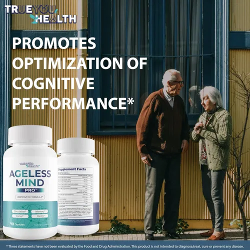 Vista 6 de Ageless Mind Pro - Nuestros mejores suplementos cerebrales nootrópicos para la memoria y la concentración - Cápsulas de suplemento de hongo melena