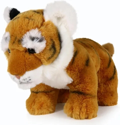 Ice King Bear Baby Tiger - Animal de peluche de 10 pulgadas (marrón)