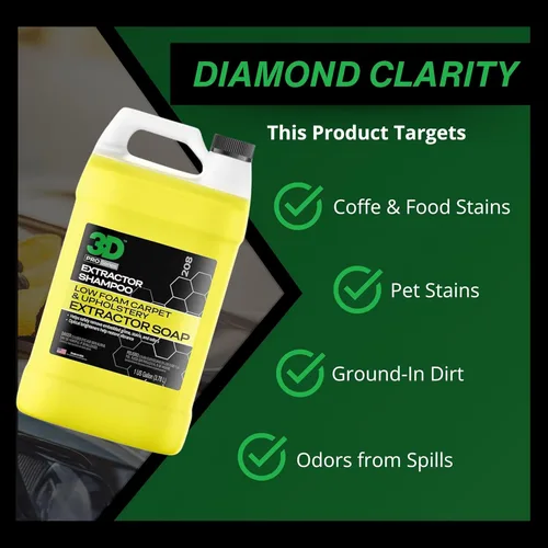 Vista 3 de Shampoo extractor, 1 Galón