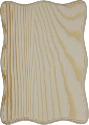 Vista 3 de Creative Hobbies® Placas de madera sin terminar, 6.5 x 4.5 pulgadas, 4 formas surtidas