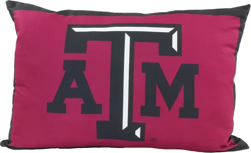 Vista 20 de College Covers Almohada de tiro de 28 x 20 pulgadas, Arkansas Razorbacks