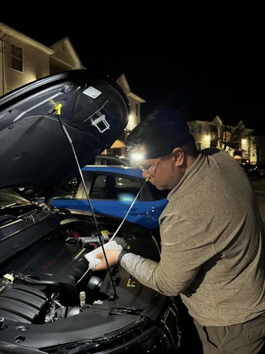 Vista 9 de Linterna frontal táctica recargable de haz ancho LED de 230°, linterna frontal táctica recargable USB-C con sensor de movimiento, 350 lúmenes, IPX4