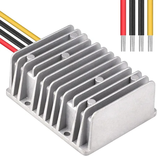 Vista 2 de Cllena - Convertidor reductor de voltaje de 36 V 48 V CC baja a 24 V 10 A 240 W, fuente de alimentación CC/CC de transformador buck, a prueba de agua