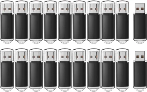 Vista 14 de RAOYI Paquete de 10 unidades 1 GB 1G USB Flash Drive USB 2.0 Memory Stick Bulk Pulgar Drive Pen Drive Azul