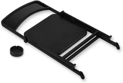 Vista 3 de DS. DISTINCTIVE STYLE Silla de muñeca a escala 1/6, mini silla plegable para figura de acción de 12 pulgadas, muebles en miniatura negros