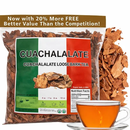 Té Cuachalalate Cuachalala mexicana, silvestre (Juliana Adstringens) | 100% natural - sin OMG | Auténtico té de hierbas mexicano (1 libra)