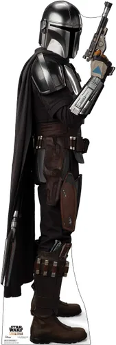 Vista 25 de Gráficos avanzados Star Wars: El mandalorian tamaño real cartón recorte Standups